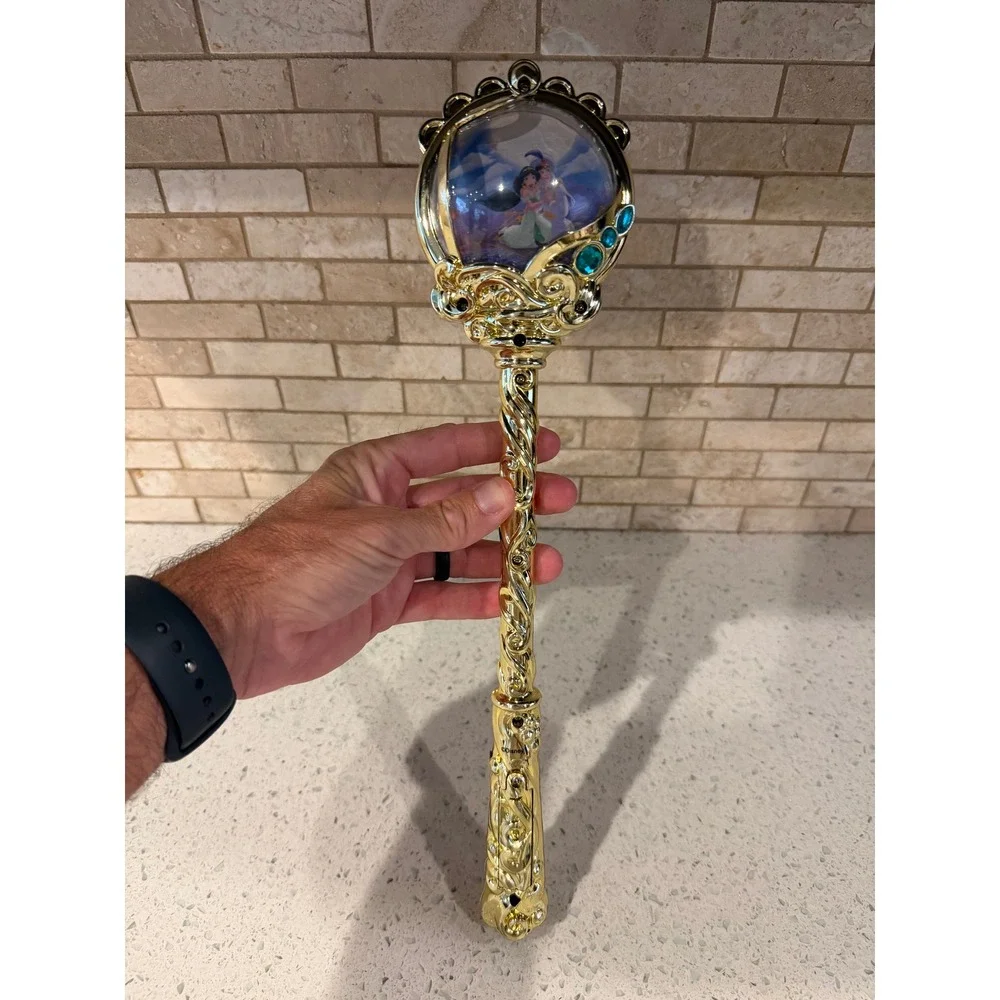 Disney Parks Aladdin Princess Jasmine Enchanted Light Up Wand Toy